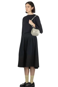 Online AURALEE Pima Cotton Jersey Boat Neck Pullover