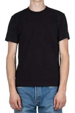 Clearance Comme Des Garcons Play Play X The Artist Invader T-Shirt - Black