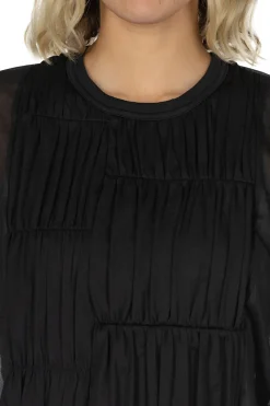 Online Comme Des Garcons Comme Des Garcons Polyester Chiffon Tricot Shirt