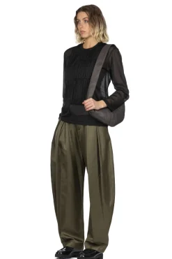Online Comme Des Garcons Comme Des Garcons Polyester Chiffon Tricot Shirt
