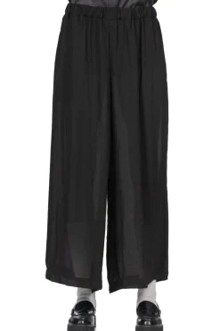 Sale Comme Des Garcons Comme Des Garcons Polyester Georgette Thick Garment Washed Pants