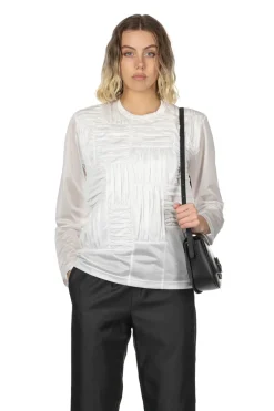 Outlet Comme Des Garcons Comme Des Garcons Polyester Tricot Shirt