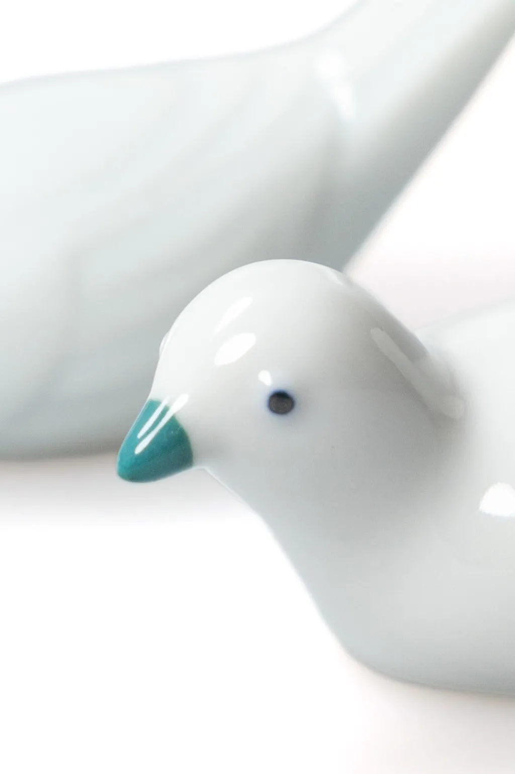 Clearance Minoyaki Ceramic Porcelain Birds Set