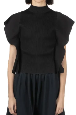 Fashion CFCL Portrait Crease Top - Black