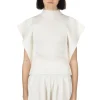 Sale CFCL Portrait Crease Top - White