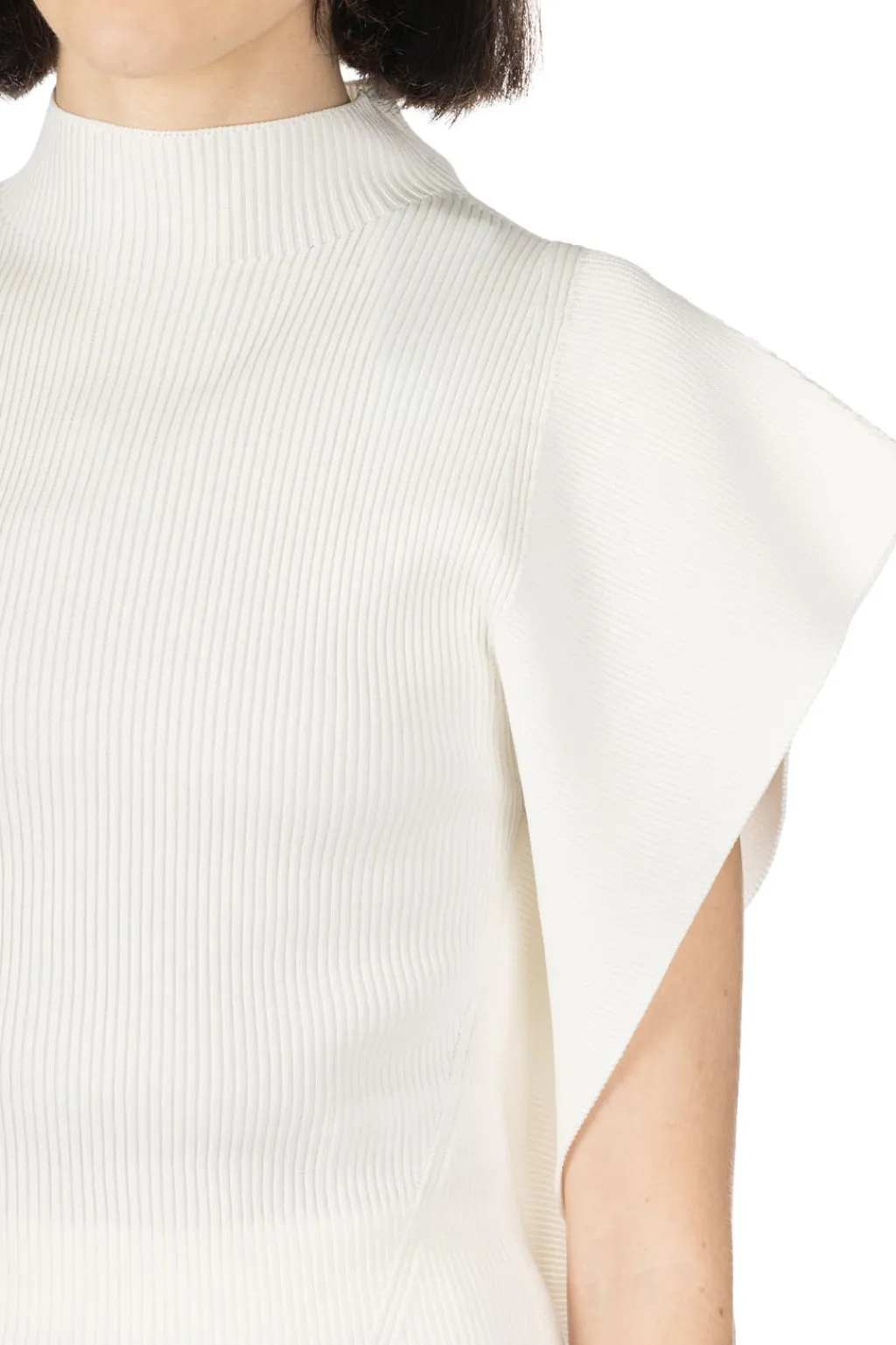 Sale CFCL Portrait Crease Top - White