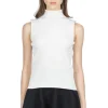 Outlet CFCL Portrait Sleeveless Top - White