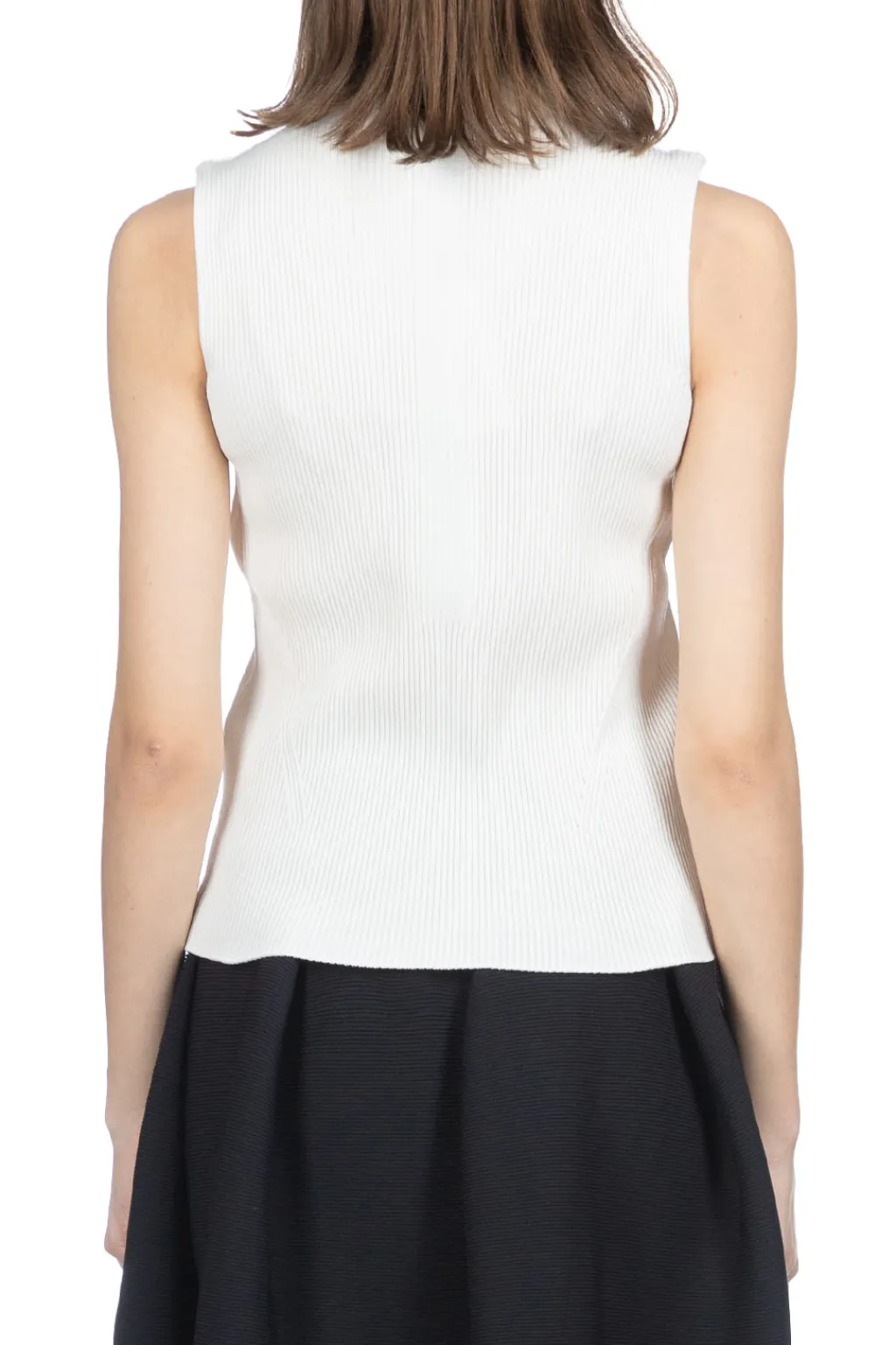 Outlet CFCL Portrait Sleeveless Top - White