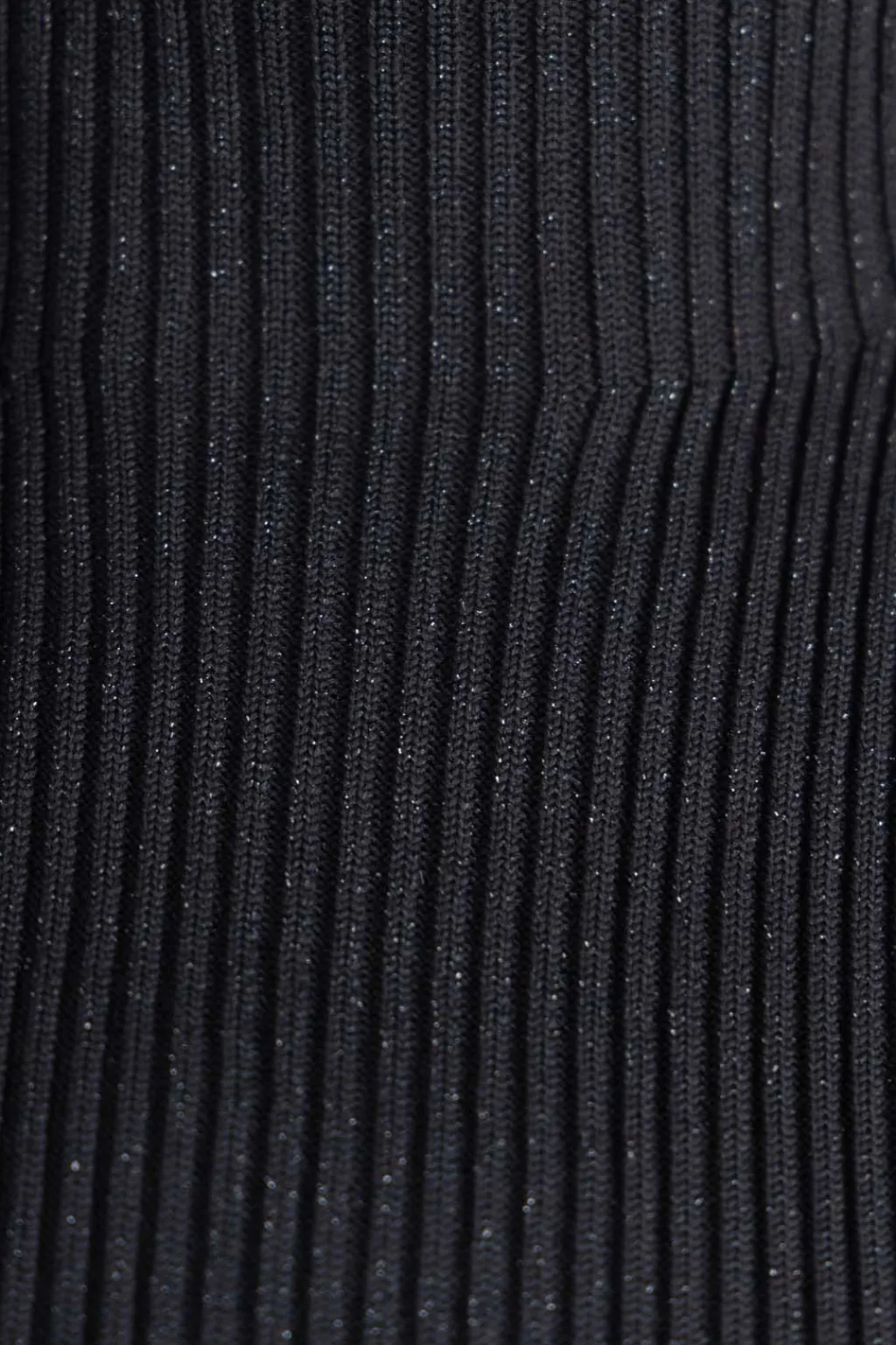 Best CFCL Pottery Glitter Mockneck Top - Black x Black