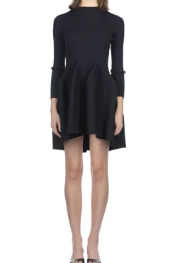 Best CFCL Pottery Long Sleeve Mini Dress - Black