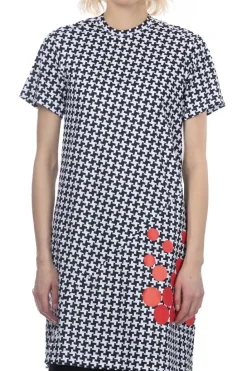 Best Comme Des Garcons Comme Des Garcons Print pinwheel Pattern x Red polka dots Dress