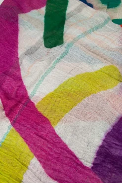 Sale Tamaki Niime Printed Cotton Scarf Large