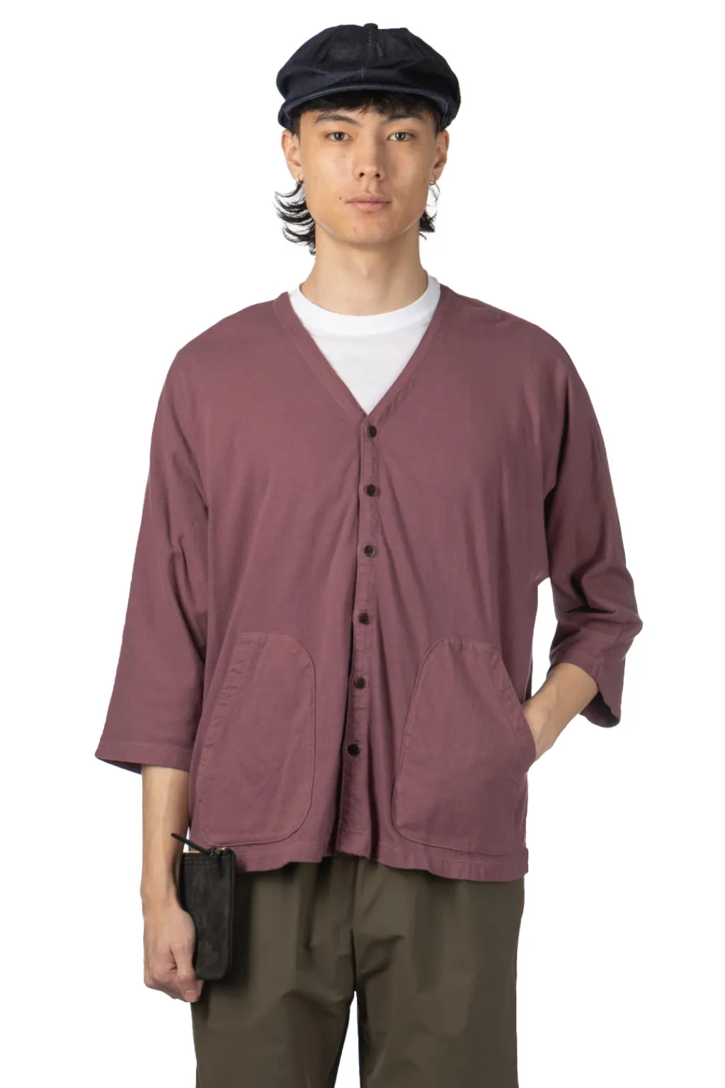 Sale Tigre Brocante QT Sleeve Tee - Bordeaux