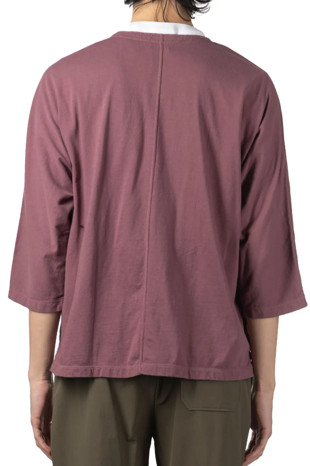 Sale Tigre Brocante QT Sleeve Tee - Bordeaux
