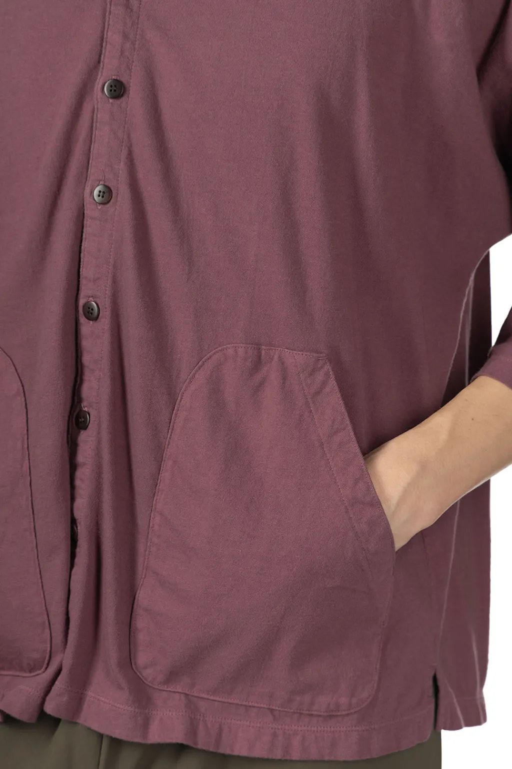Sale Tigre Brocante QT Sleeve Tee - Bordeaux