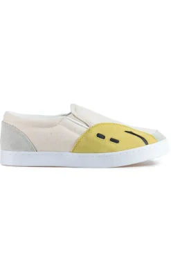 Fashion Kapital Rain Smile Slip On - Natural
