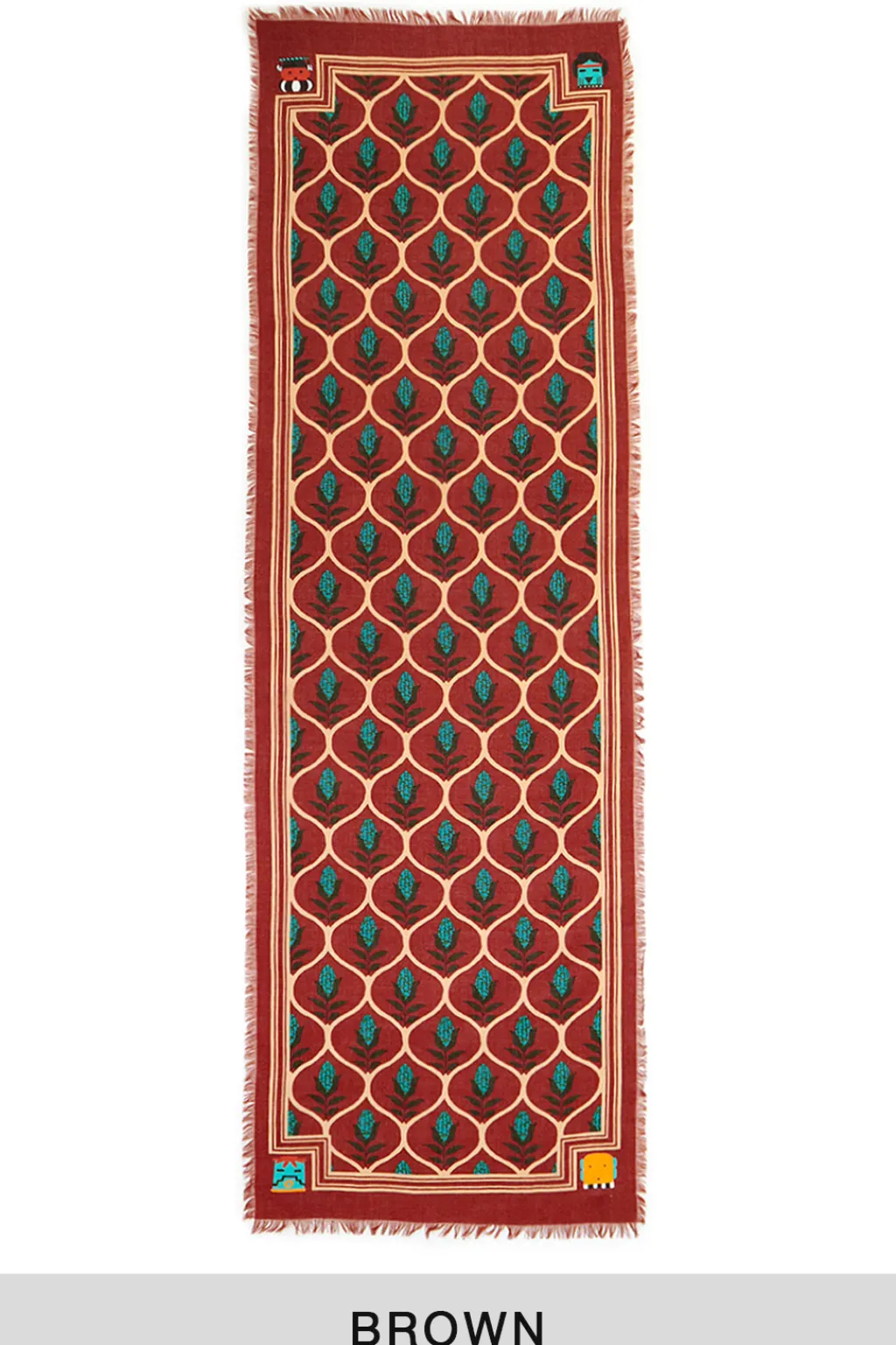 Discount Kapital Rayon DISCO Arabesque Stole - 4 Colors