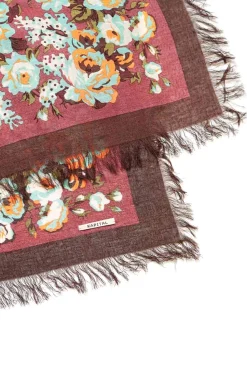 Sale Kapital Rayon Fringe Stole NADESHIKO Champetre - 3 Color Choices