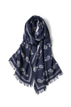 Best Kapital Rayon Fringe Stole (PECOS Paisley) - 2 Colors