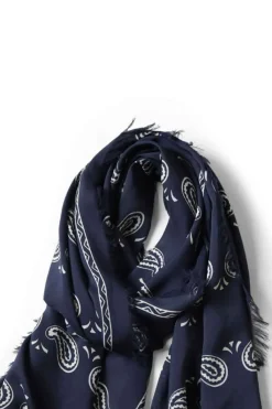 Best Kapital Rayon Fringe Stole (PECOS Paisley) - 2 Colors