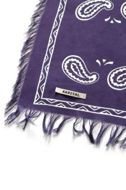 Sale Kapital Rayon Fringe Stole (PECOS Paisley) - 2 Colors