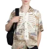 Best Kapital Rayon KAMEKAMEHA BONE Aloha Shirt - Brown