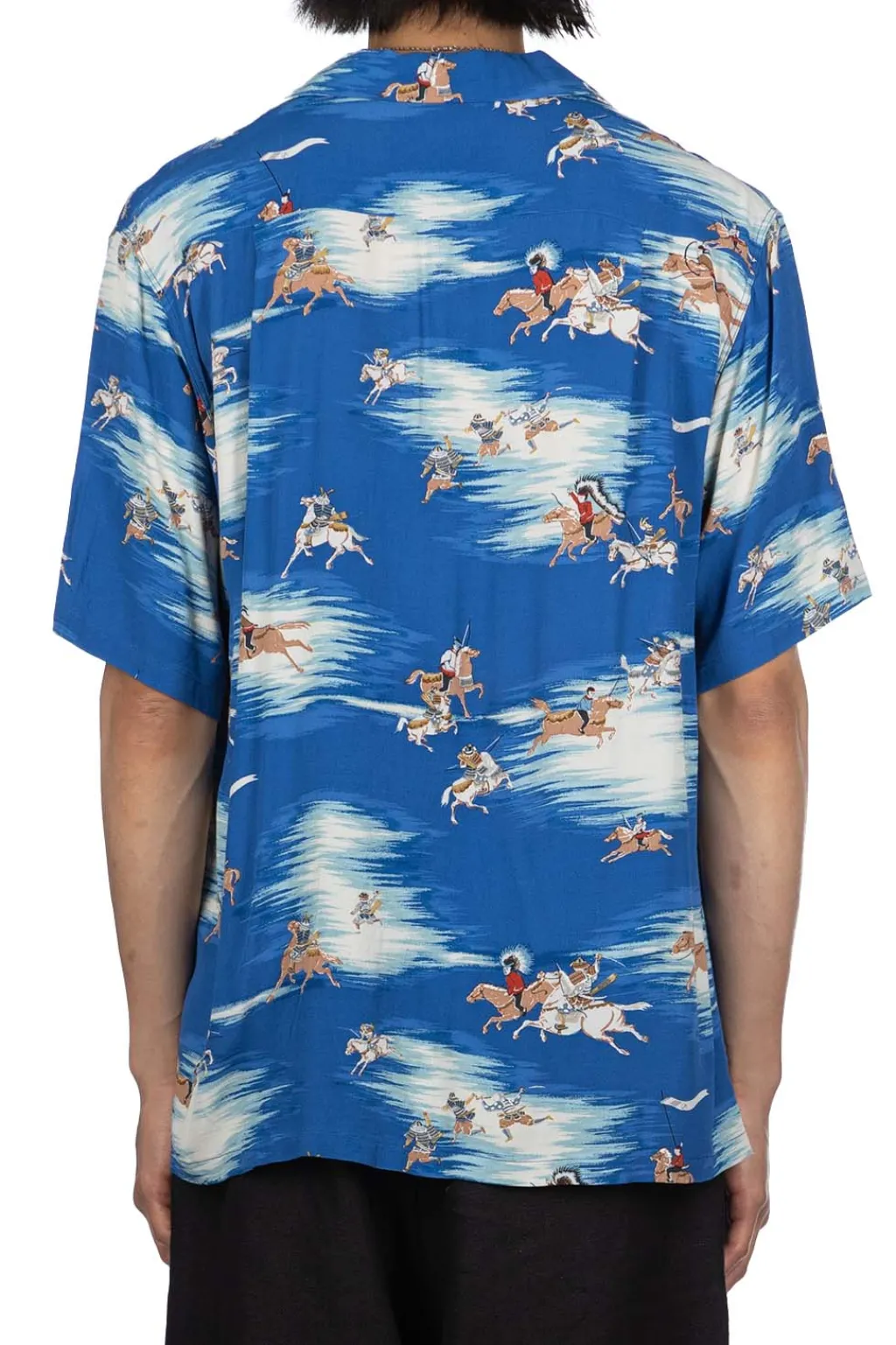 Best Kapital Rayon KAMIKAZE Aloha Shirt - Blue