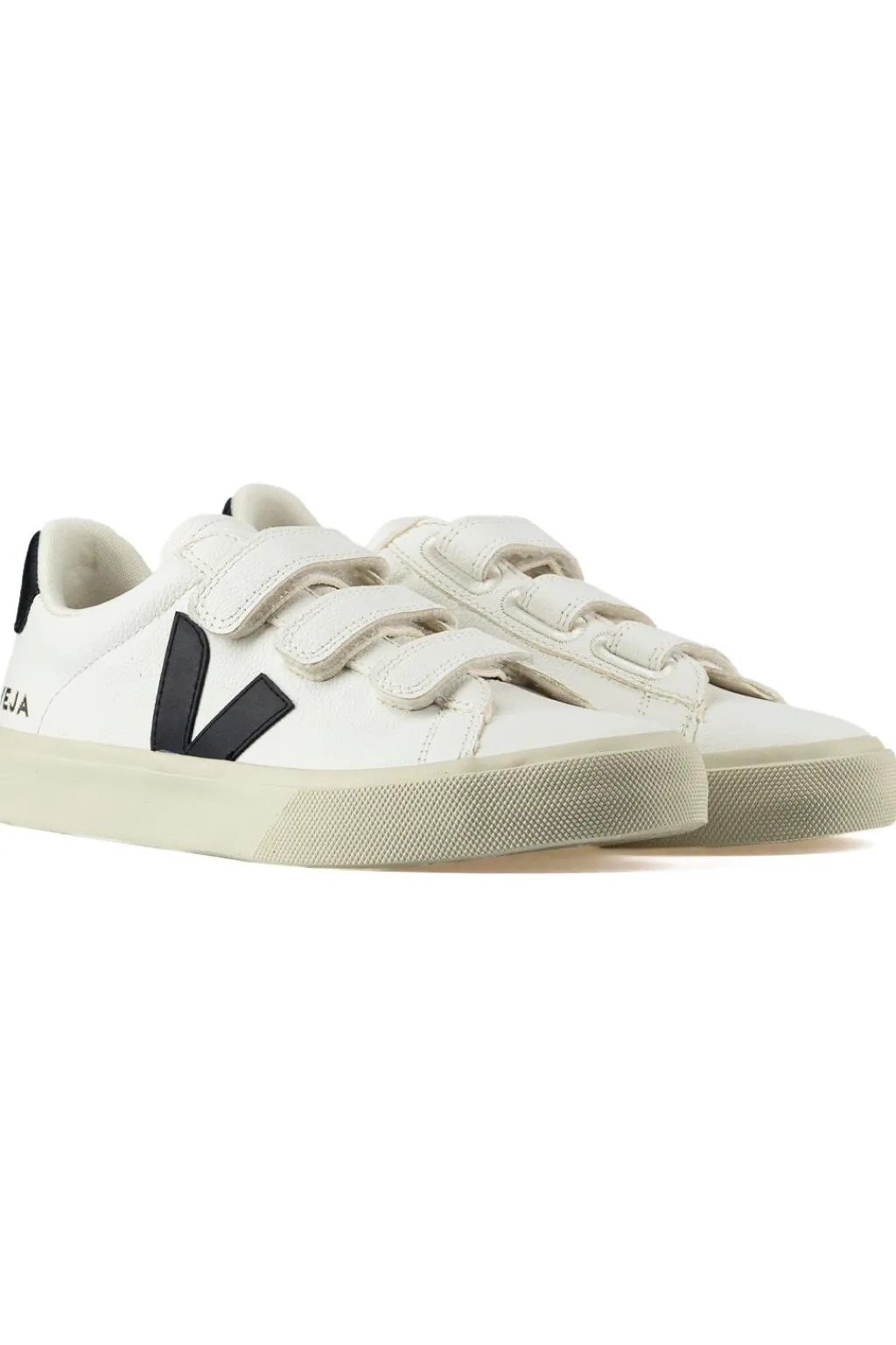 New VEJA Recife Chromefree Leather - Extra White x Black