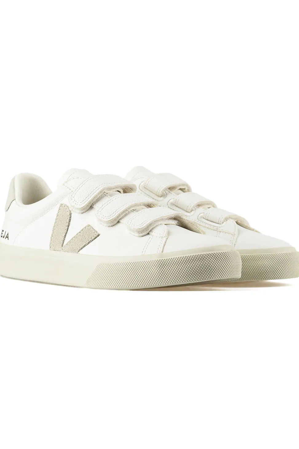 Clearance VEJA Recife Chromefree Leather - Extra White x Natural