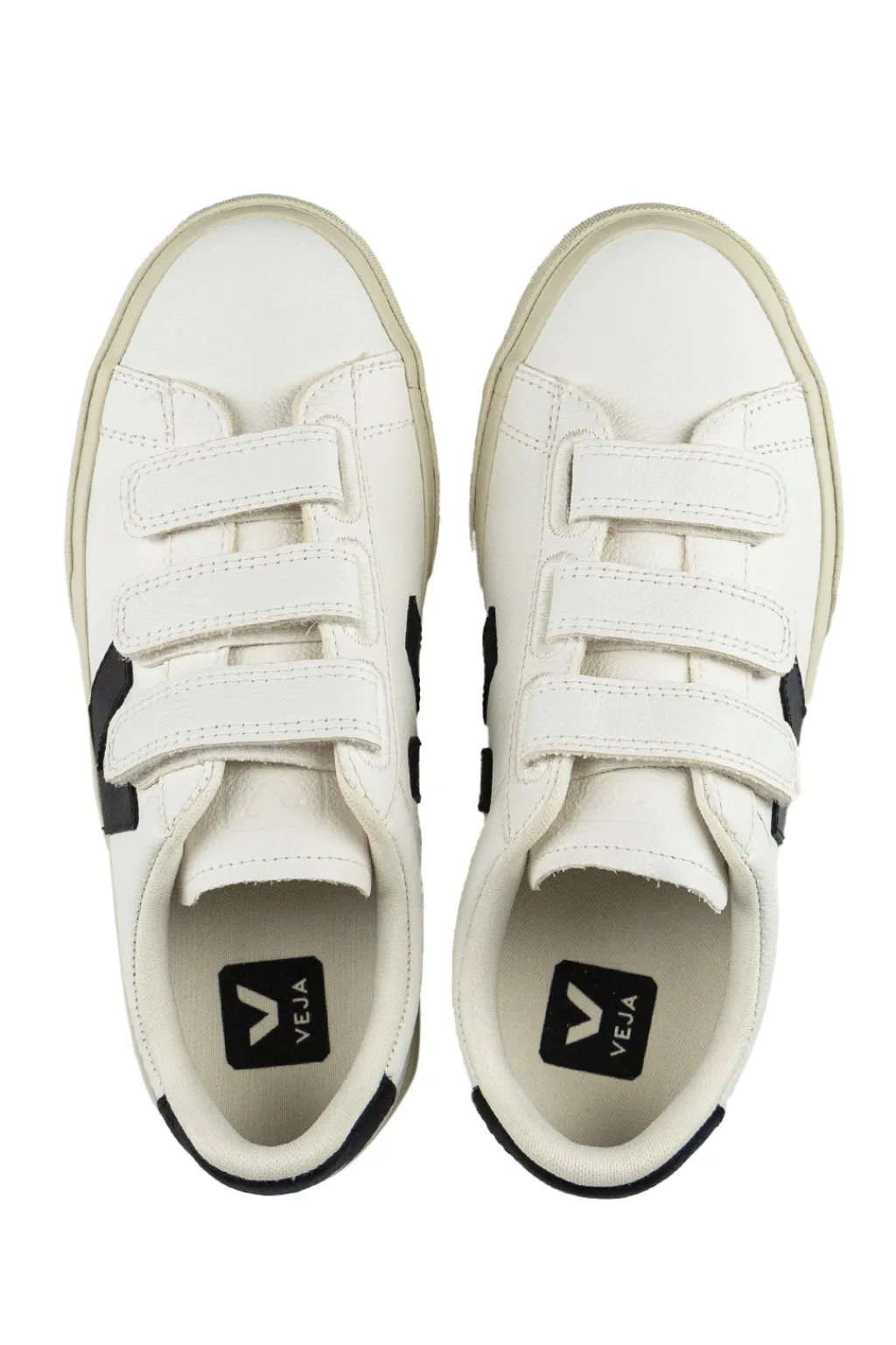 New VEJA Recife Chromefree Leather - Extra White x Black