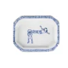 Hot Motif Ceramic and Art Rectangle Small Plate - Drop Kick