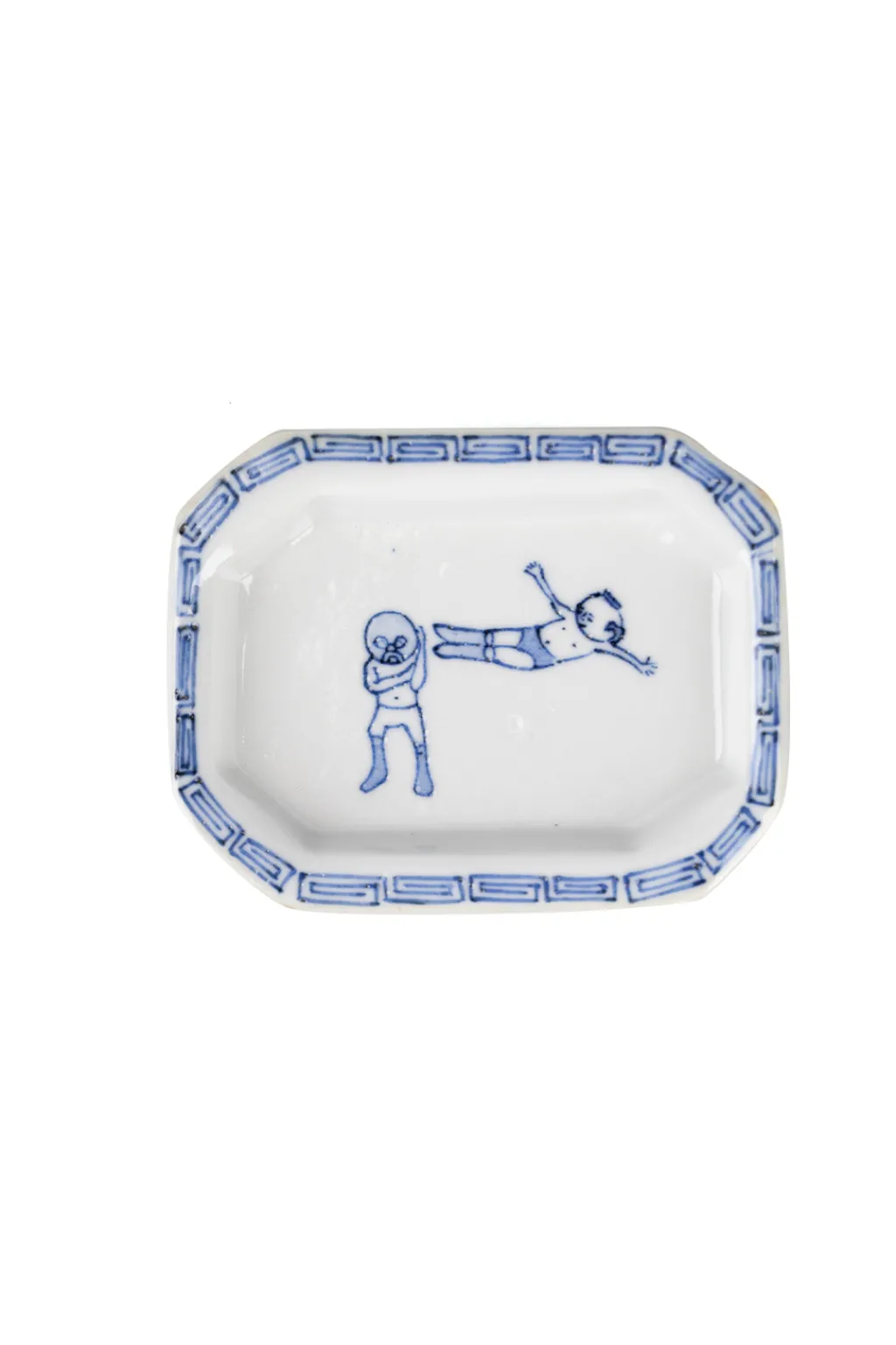 Hot Motif Ceramic and Art Rectangle Small Plate - Drop Kick