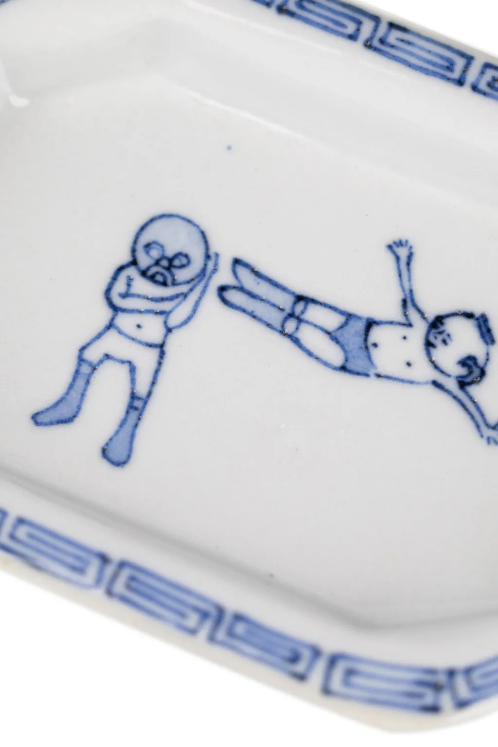 Hot Motif Ceramic and Art Rectangle Small Plate - Drop Kick