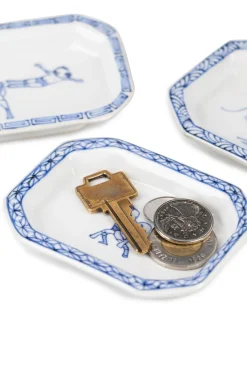 Hot Motif Ceramic and Art Rectangle Small Plate - Drop Kick