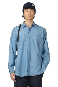 Sale Nanamica Regular Collar Chambray Shirt