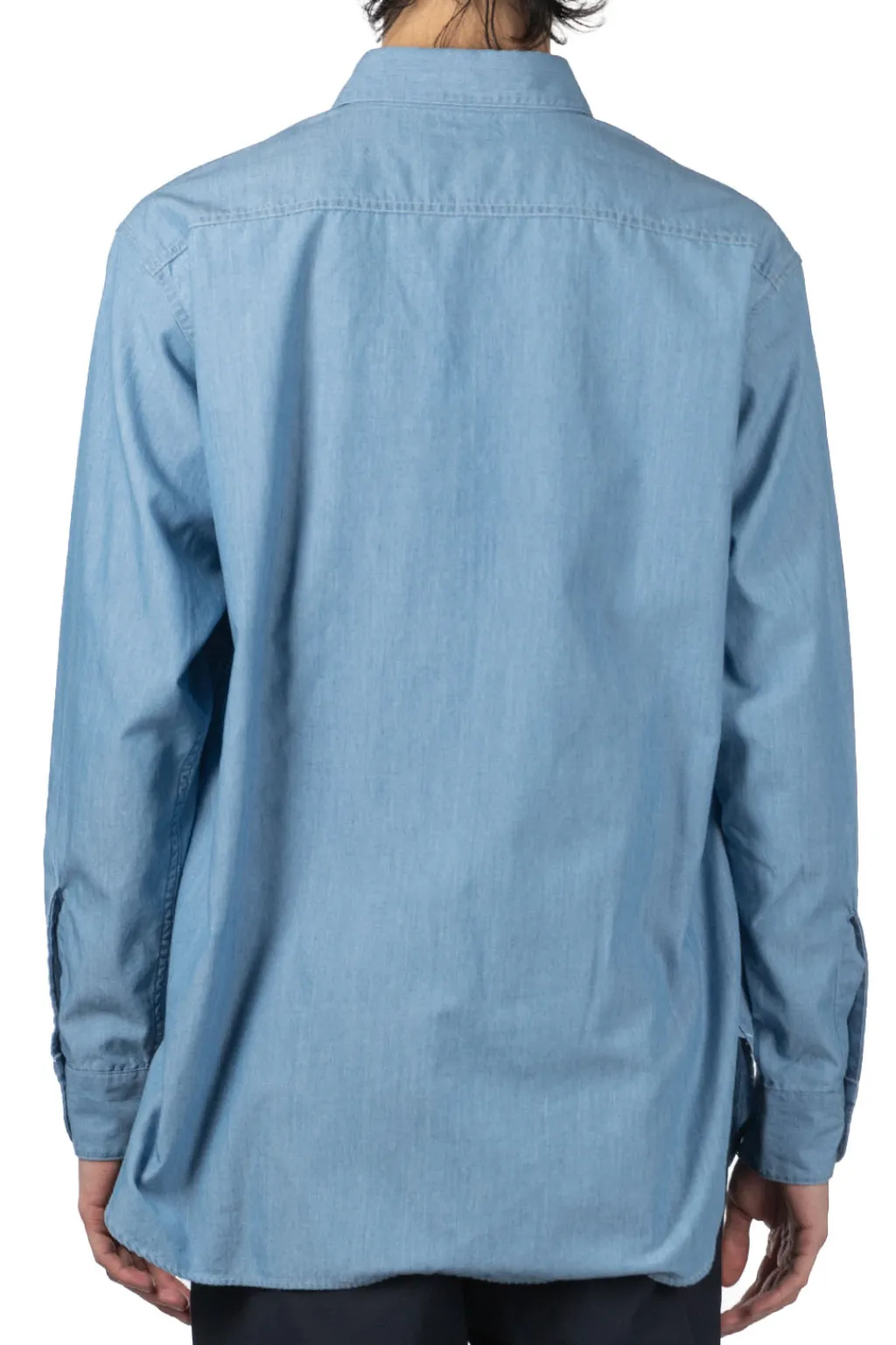 Sale Nanamica Regular Collar Chambray Shirt