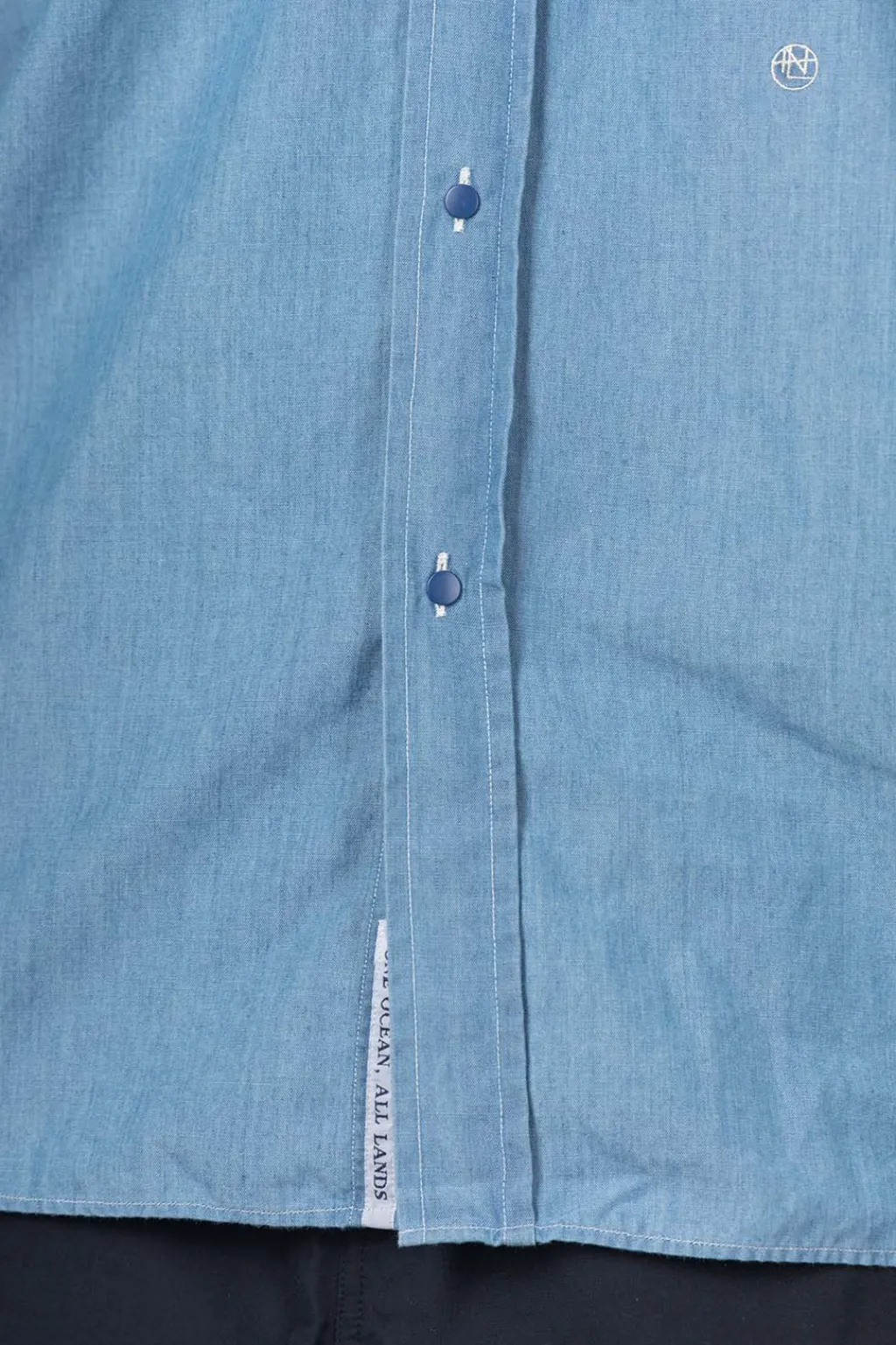 Sale Nanamica Regular Collar Chambray Shirt