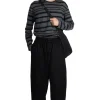 Sale Junya Watanabe MAN Relaxed Wool Wide Pants - Black