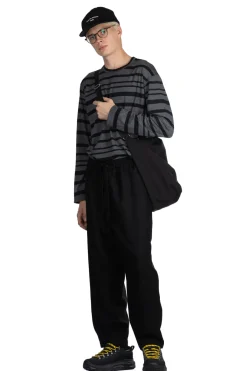 Sale Junya Watanabe MAN Relaxed Wool Wide Pants - Black