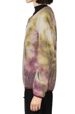 Clearance Kapital Reverse Fleece Tie Dye Packed T (ASHBURY DYED) - Khaki