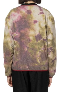 Clearance Kapital Reverse Fleece Tie Dye Packed T (ASHBURY DYED) - Khaki