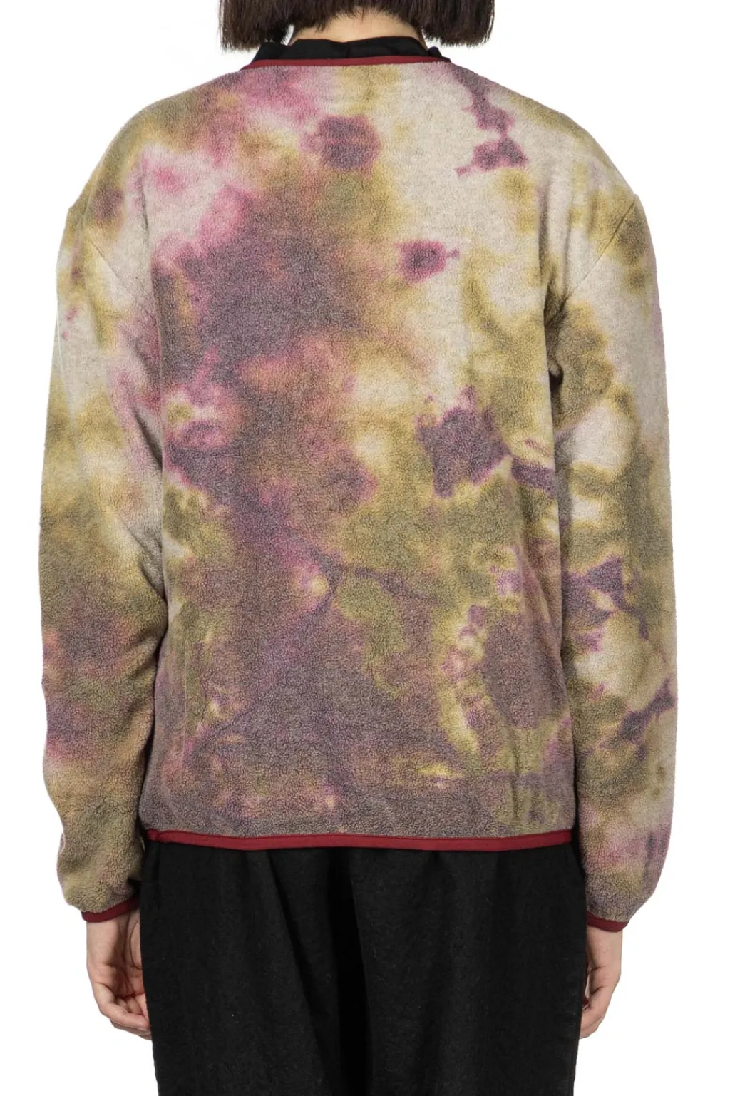 Clearance Kapital Reverse Fleece Tie Dye Packed T (ASHBURY DYED) - Khaki