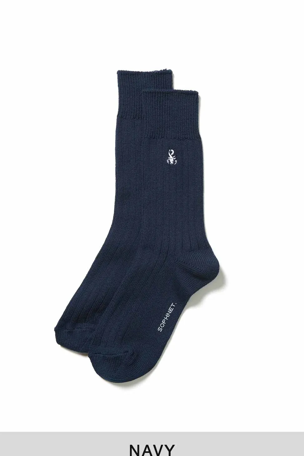 Fashion SOPHNET Ribbed Socks - 3 Color Choices