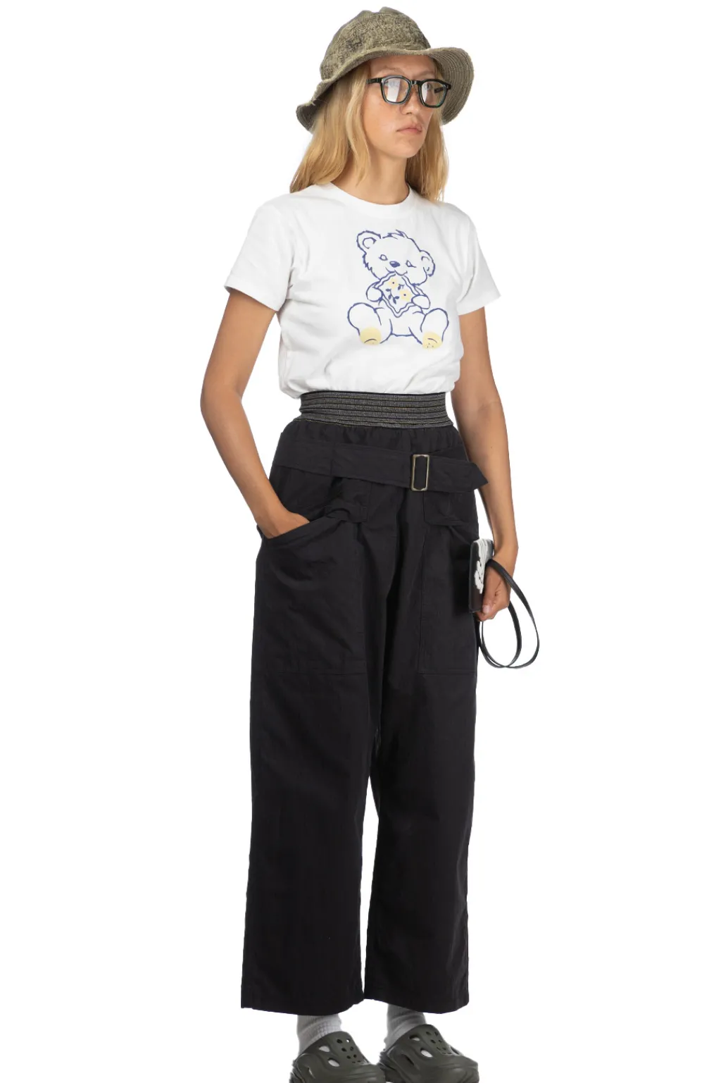 Discount Kapital Rip Stop AVIATOR SUITCUT Pants - Black