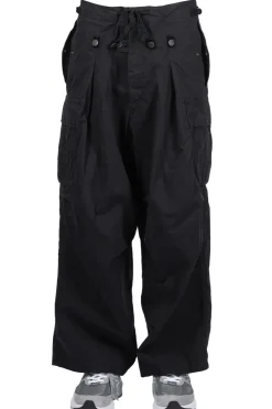 Sale Kapital Rip Stop JUMBO Cargo Pants - Black