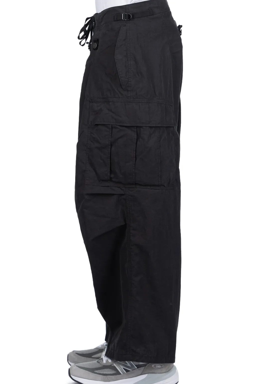 Sale Kapital Rip Stop JUMBO Cargo Pants - Black