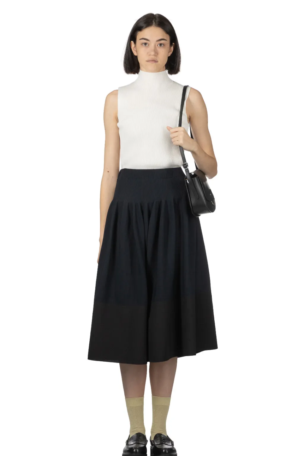 Outlet CFCL Rivulet Skirt - Black