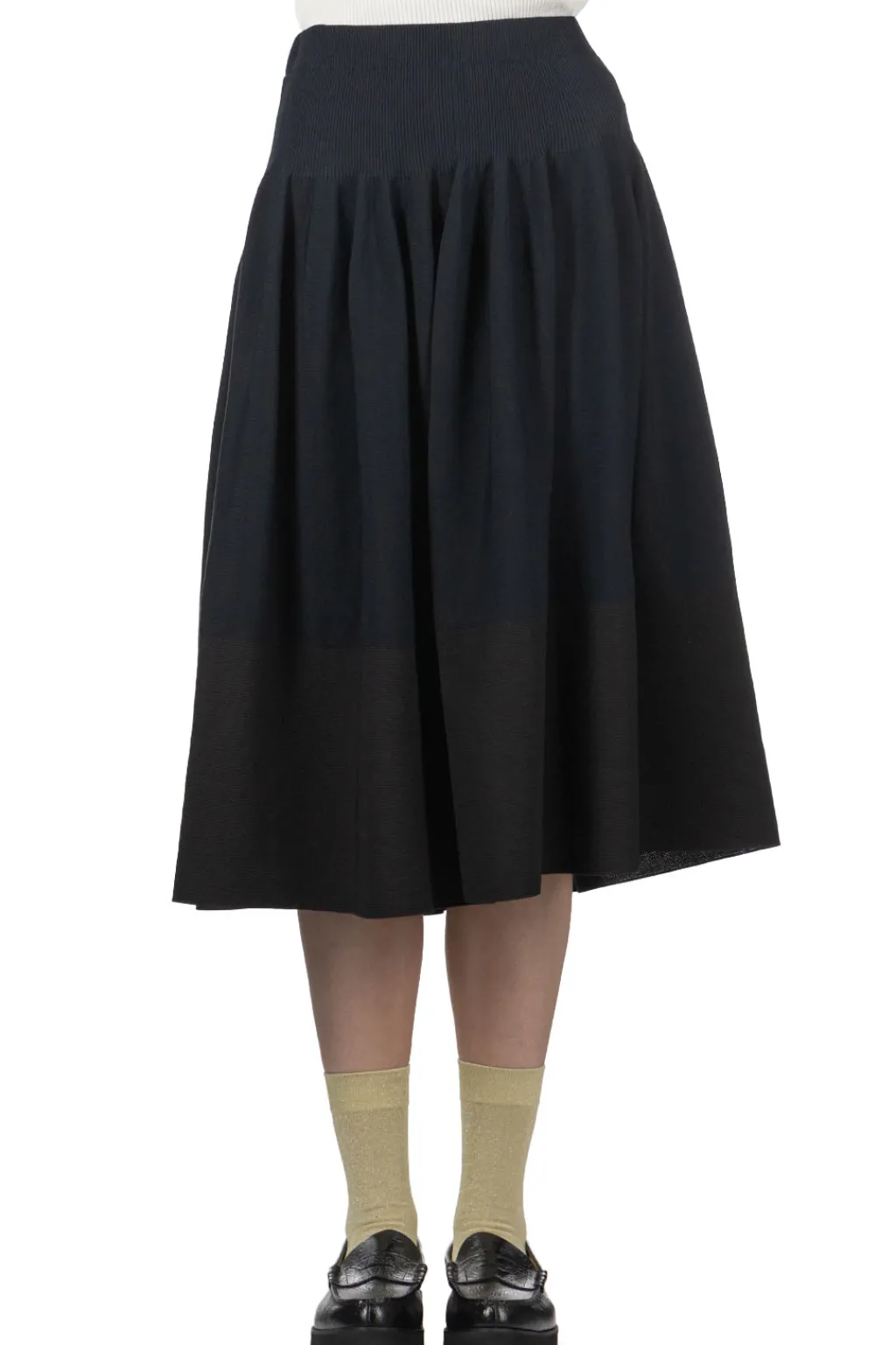 Outlet CFCL Rivulet Skirt - Black