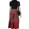 Discount CFCL Rivulet Skirt - Blush Red