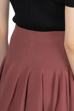 Discount CFCL Rivulet Skirt - Blush Red